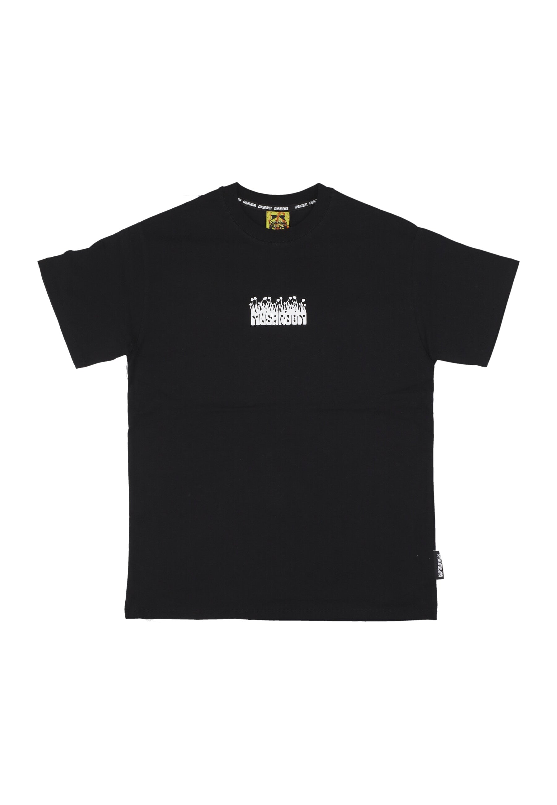 Maglietta Uomo Flame Tee Black 24SSMU14006-01