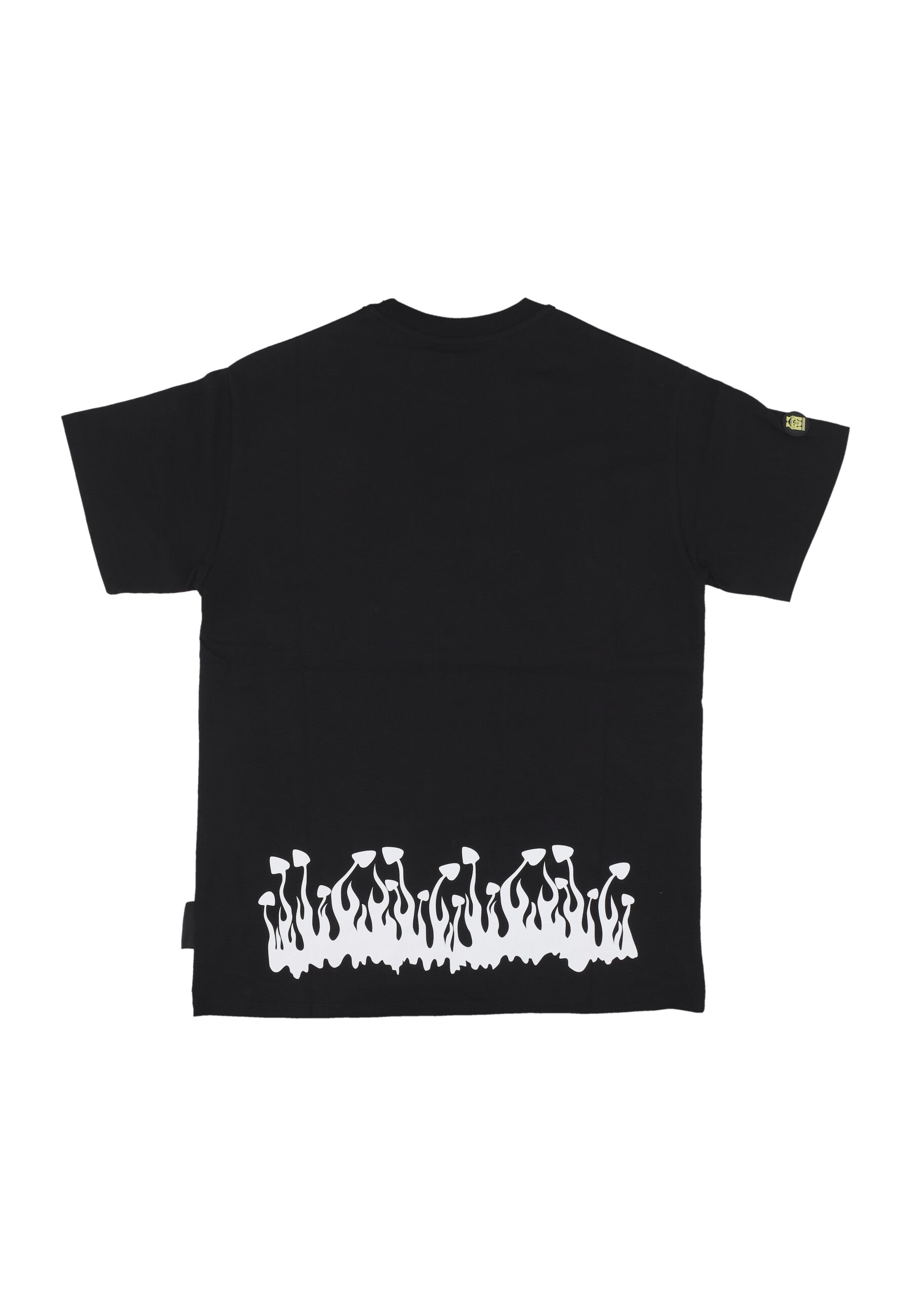 Maglietta Uomo Flame Tee Black 24SSMU14006-01