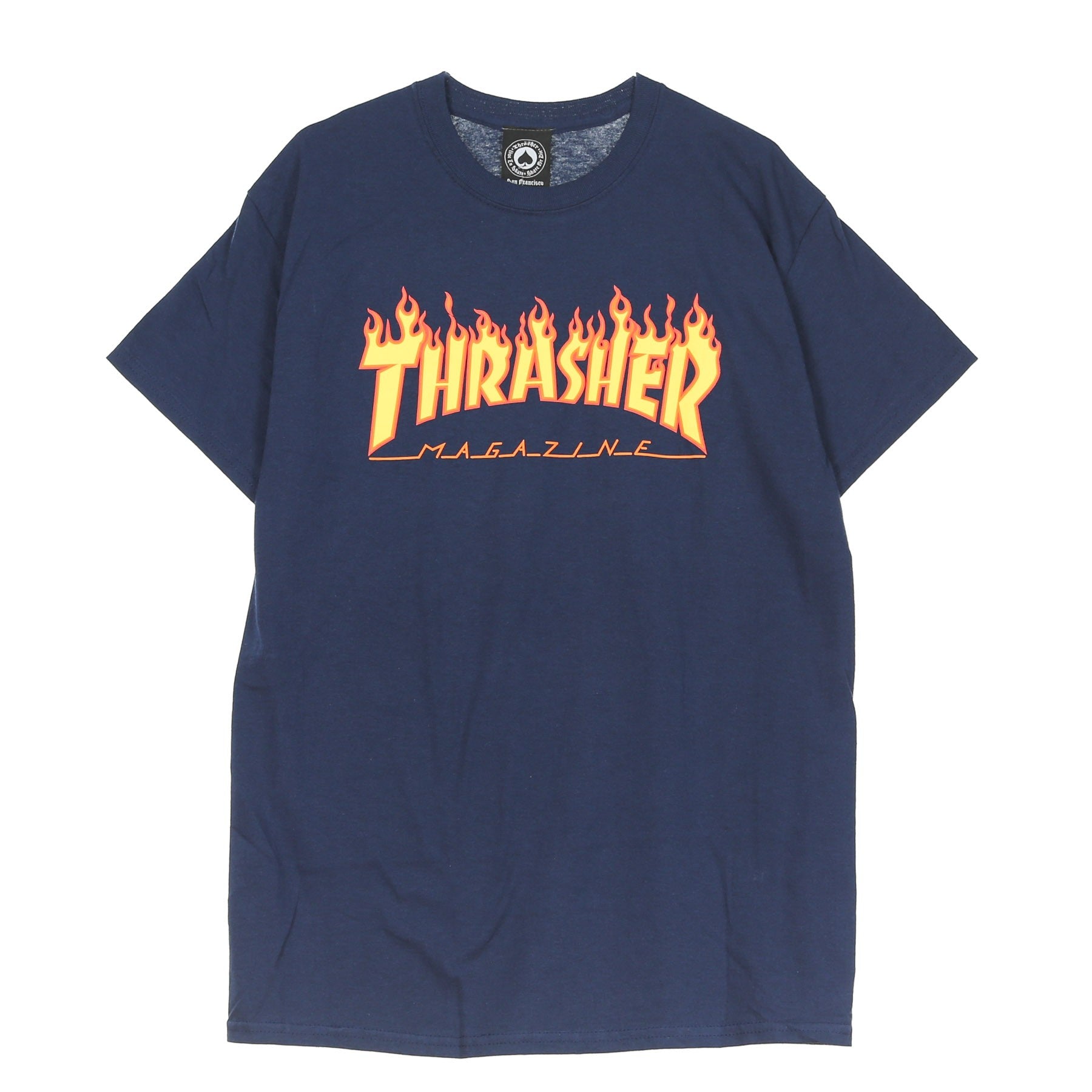 Maglietta Uomo Flame Tee Navy/yellow E20THRFLA