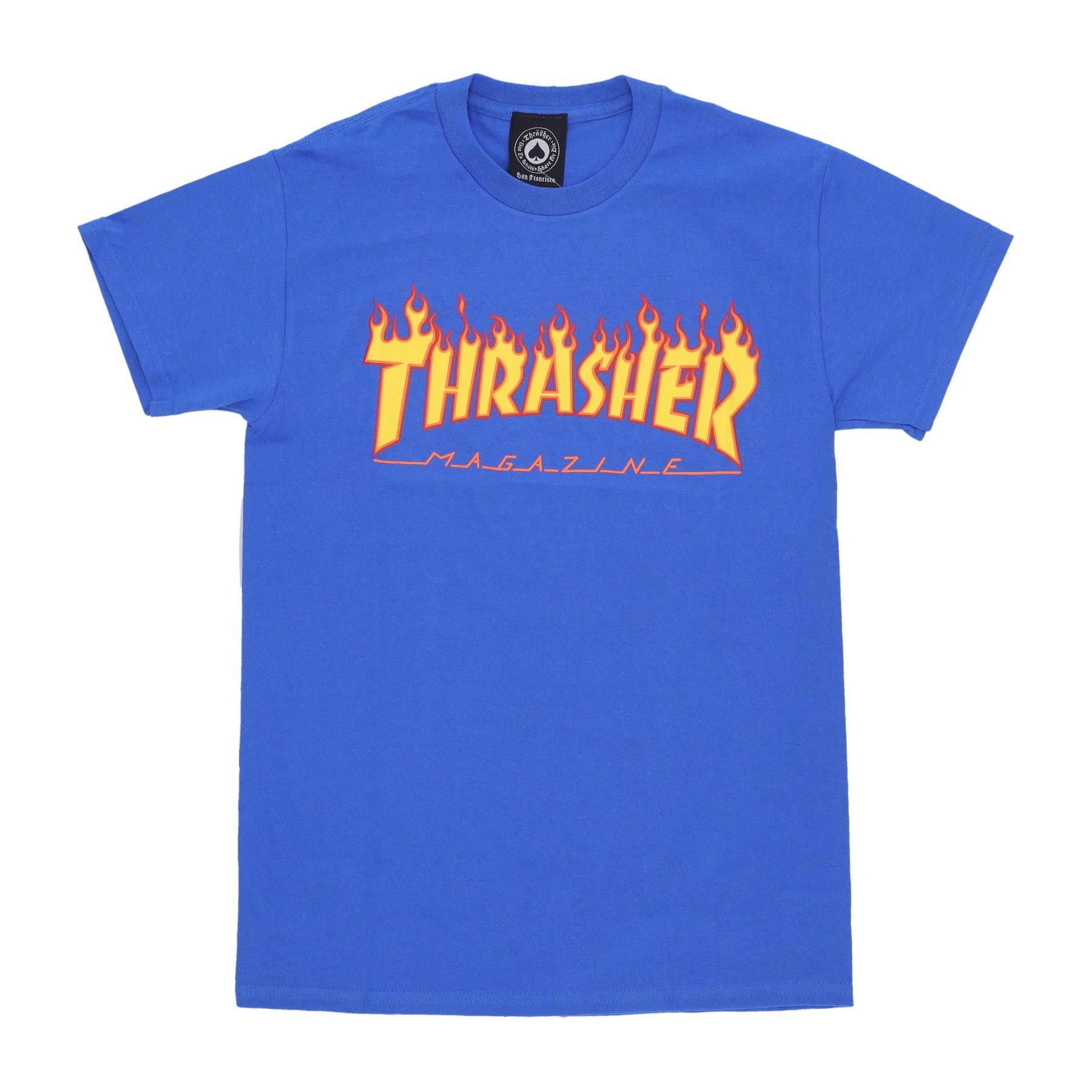 Maglietta Uomo Flame Tee Royal Blue/yellow E20THRFLA
