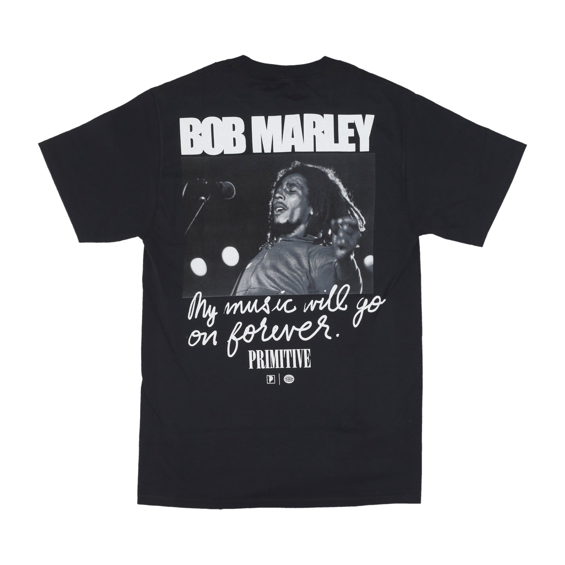 Maglietta Uomo Forever Tee X Bob Marley Black PRASSO2329