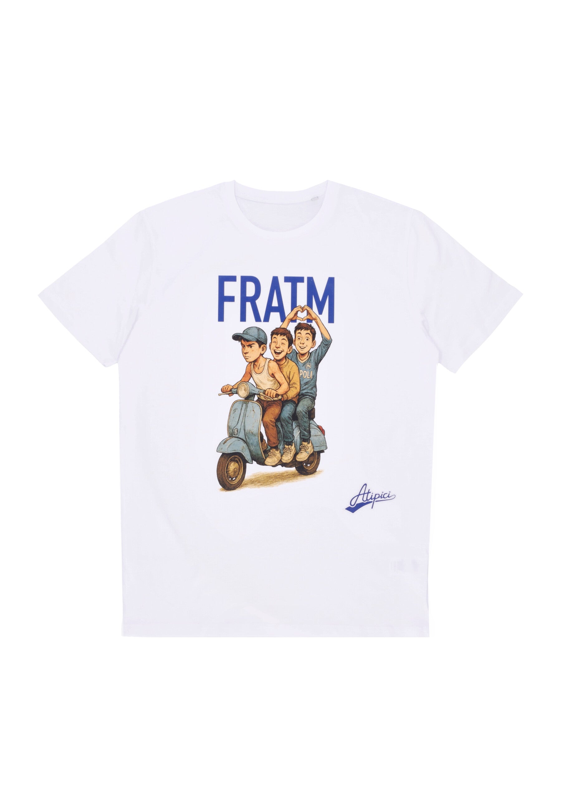 Maglietta Uomo Fratm Tee White ATIPICI099-TS-FRATM