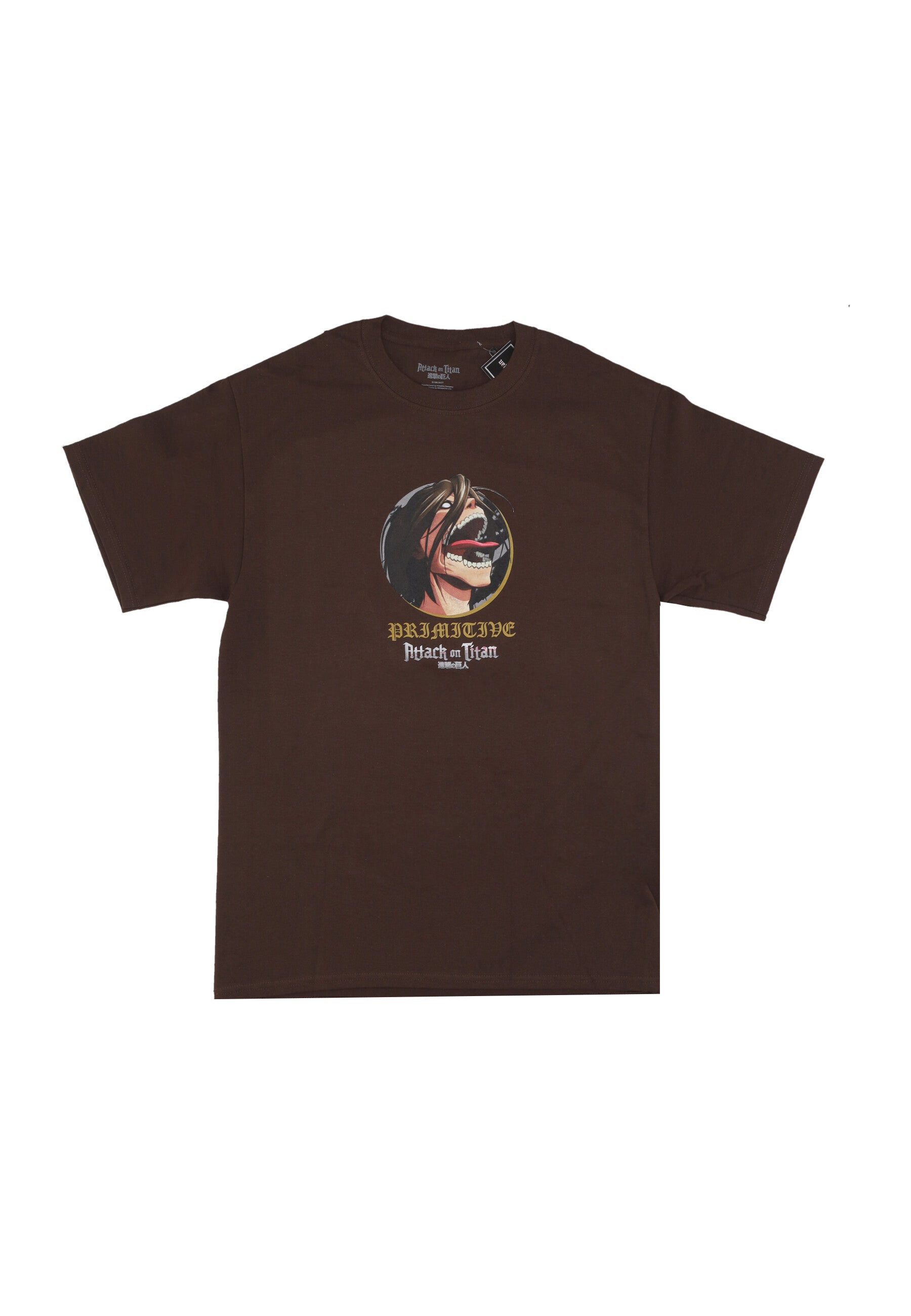 Maglietta Uomo Future Memory Tee X Attack On Titan Brown PRASSP2418