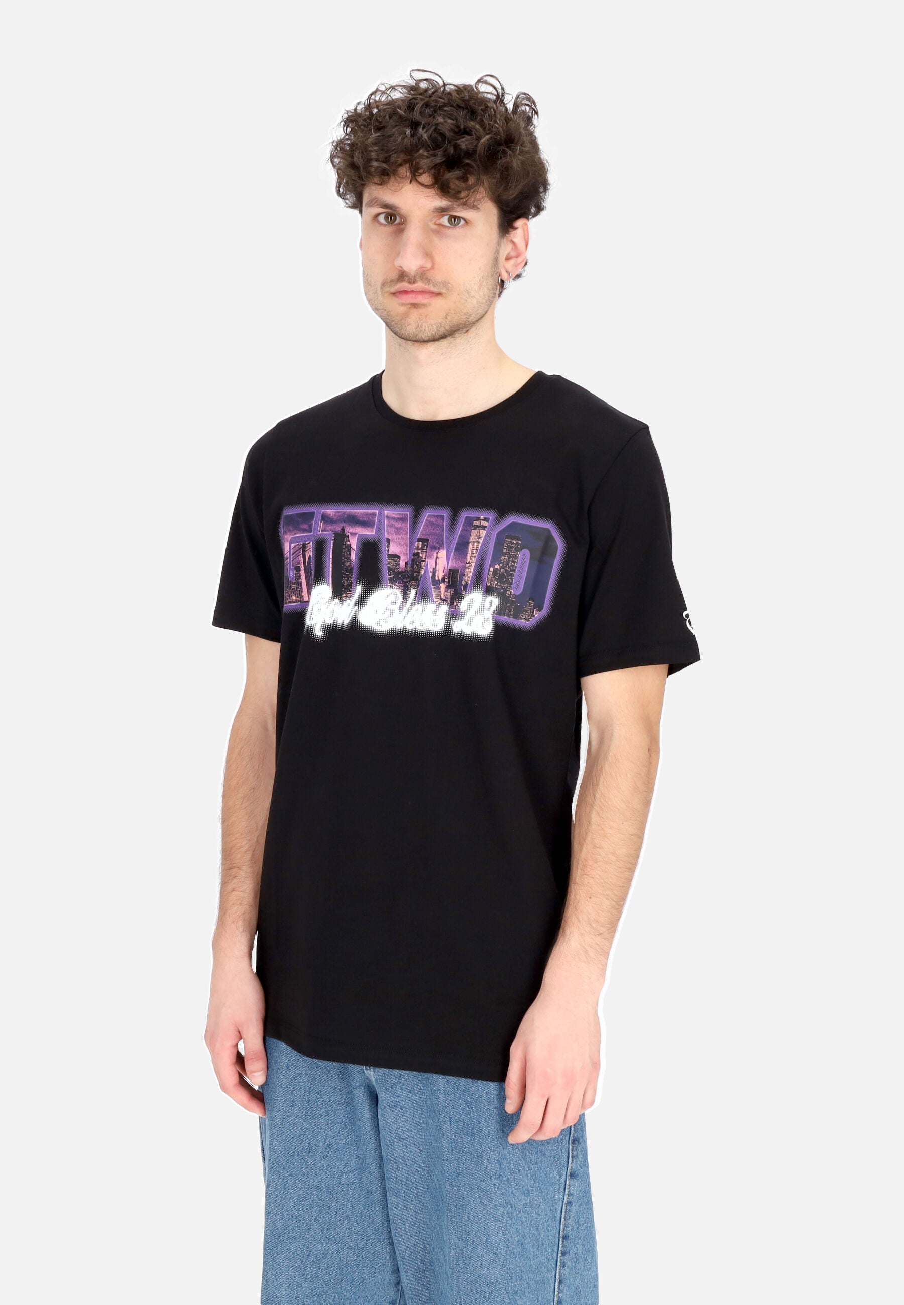 Maglietta Uomo God Bless 23 Tee Black G-19