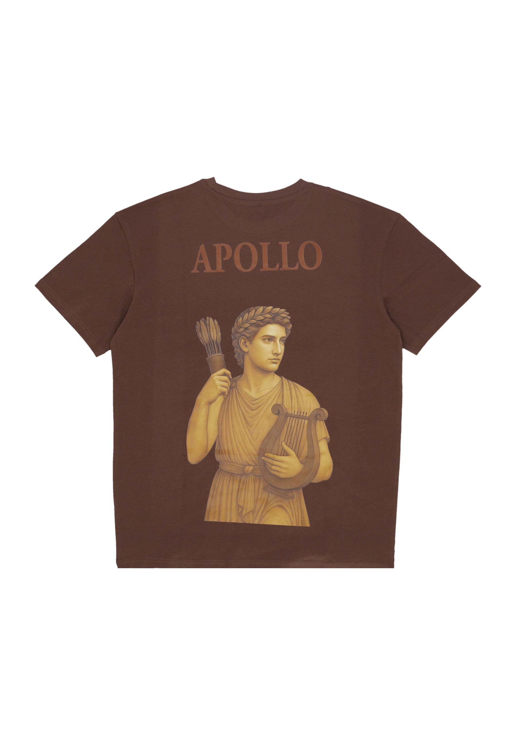 Maglietta Uomo Gods Apollo Tee Chocolate Brown TOG007-TS-GODS-APO