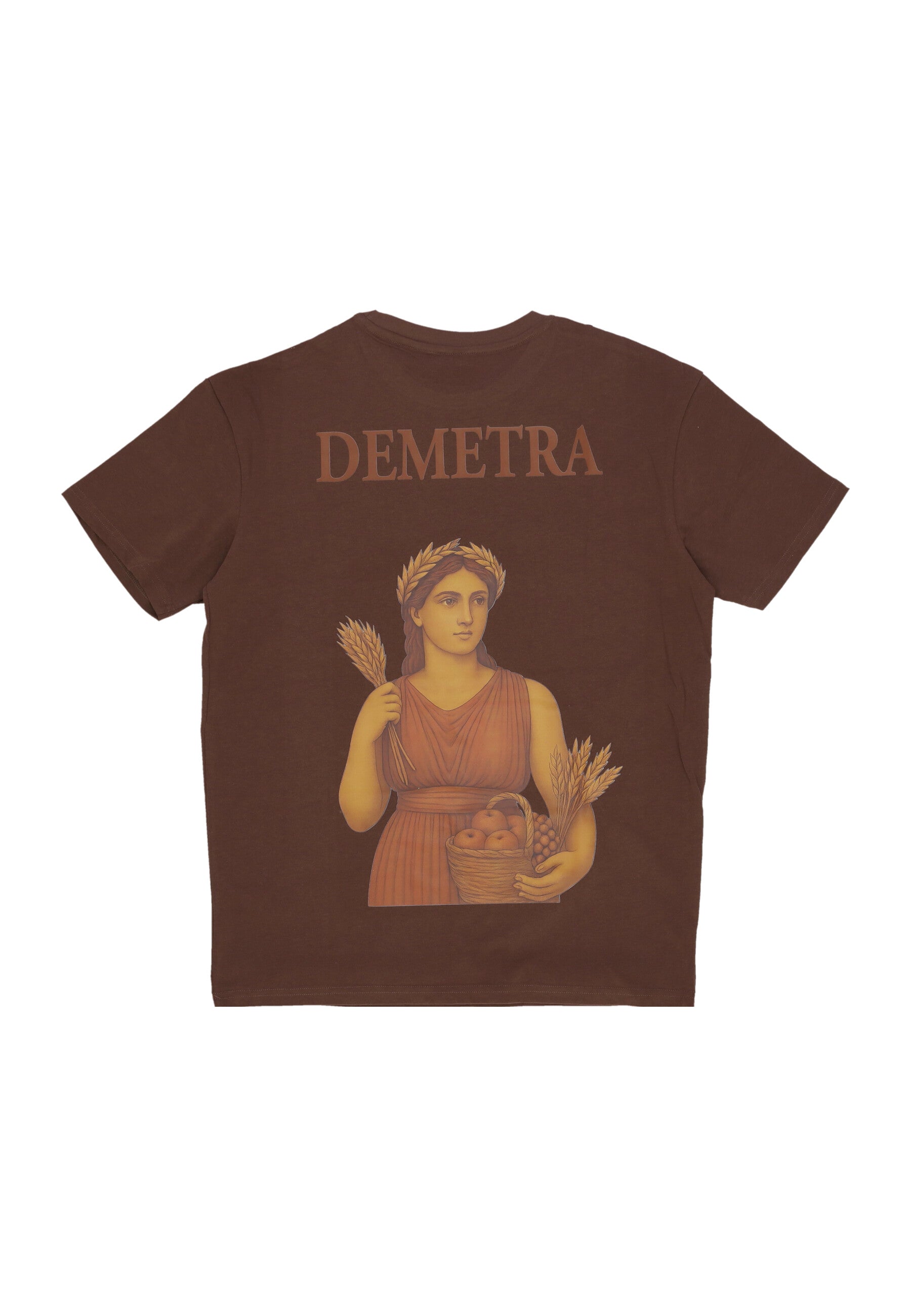 Maglietta Uomo Gods Demetra Tee Chocolate Brown TOG009-TS-GODS-DEME