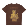 Maglietta Uomo Gods Dioniso Tee Chocolate Brown TOG005-TS-GODS-DIONI