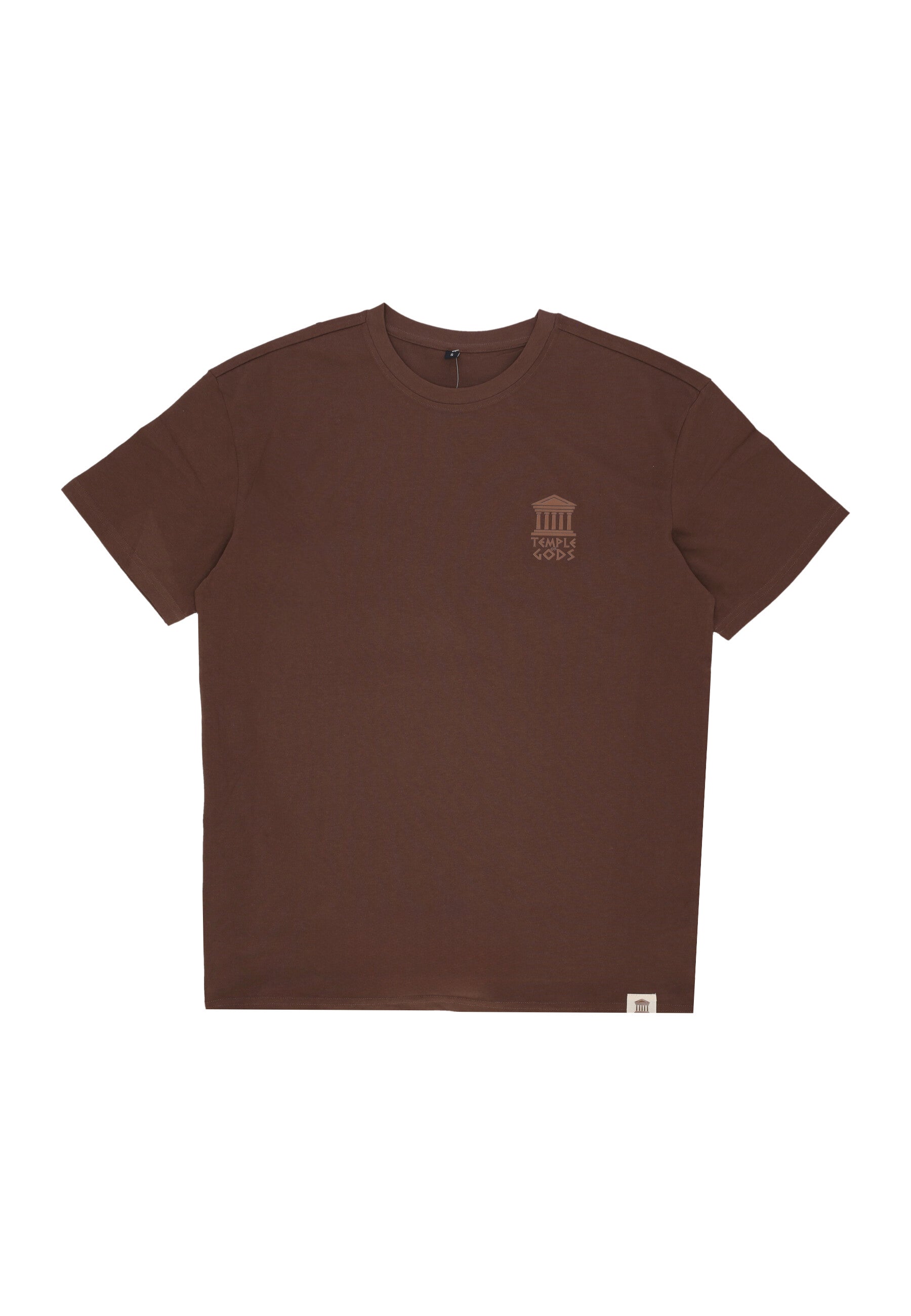 Maglietta Uomo Gods Ermes Tee Chocolate Brown TOG010-TS-GODS-ERMES