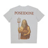Maglietta Uomo Gods Poseidone Tee Light Asphalt TOG002-TS-GODS-POSE