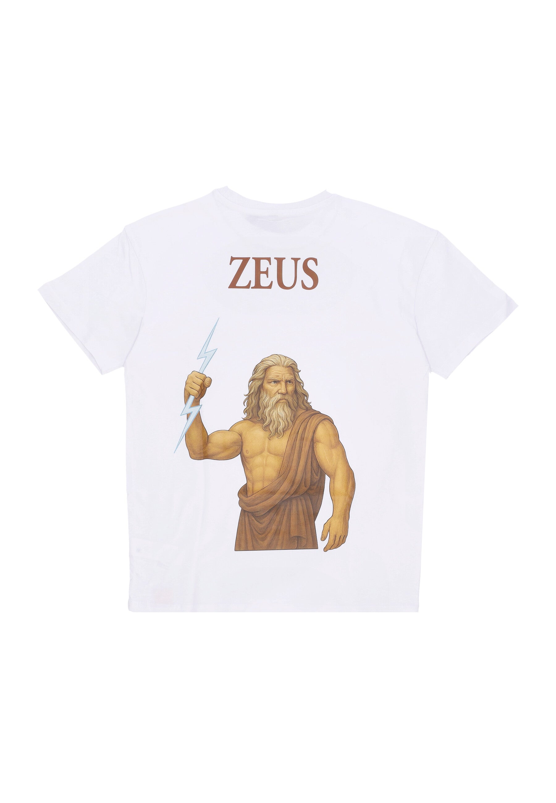 Maglietta Uomo Gods Zeus Tee White TOG001-TS-GODS-ZEUS