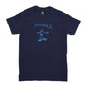 Maglietta Uomo Gonz Logo Tee Navy/light Blue E20THRGON