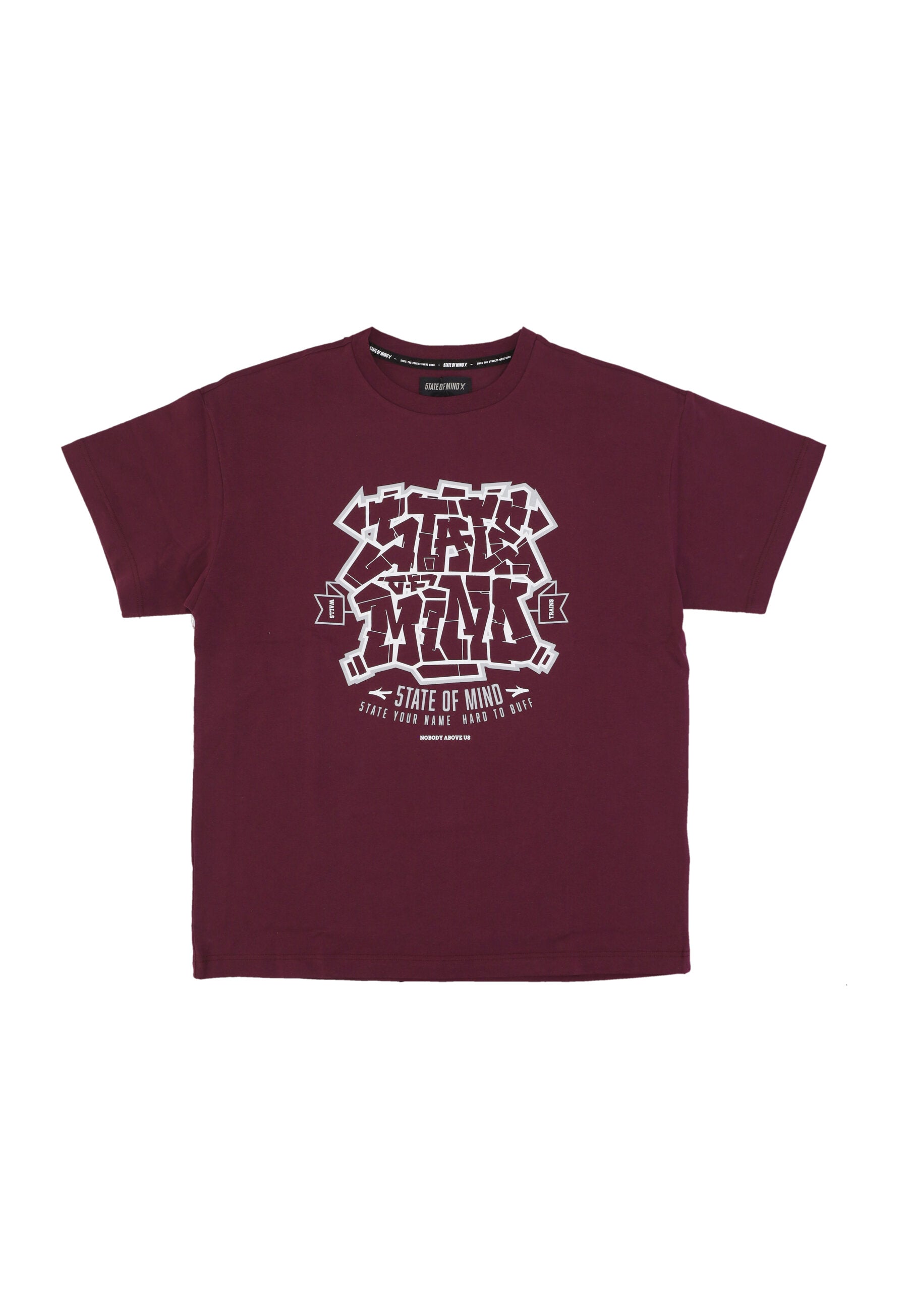 Maglietta Uomo Graffiti Tee Plum TSSOM4105