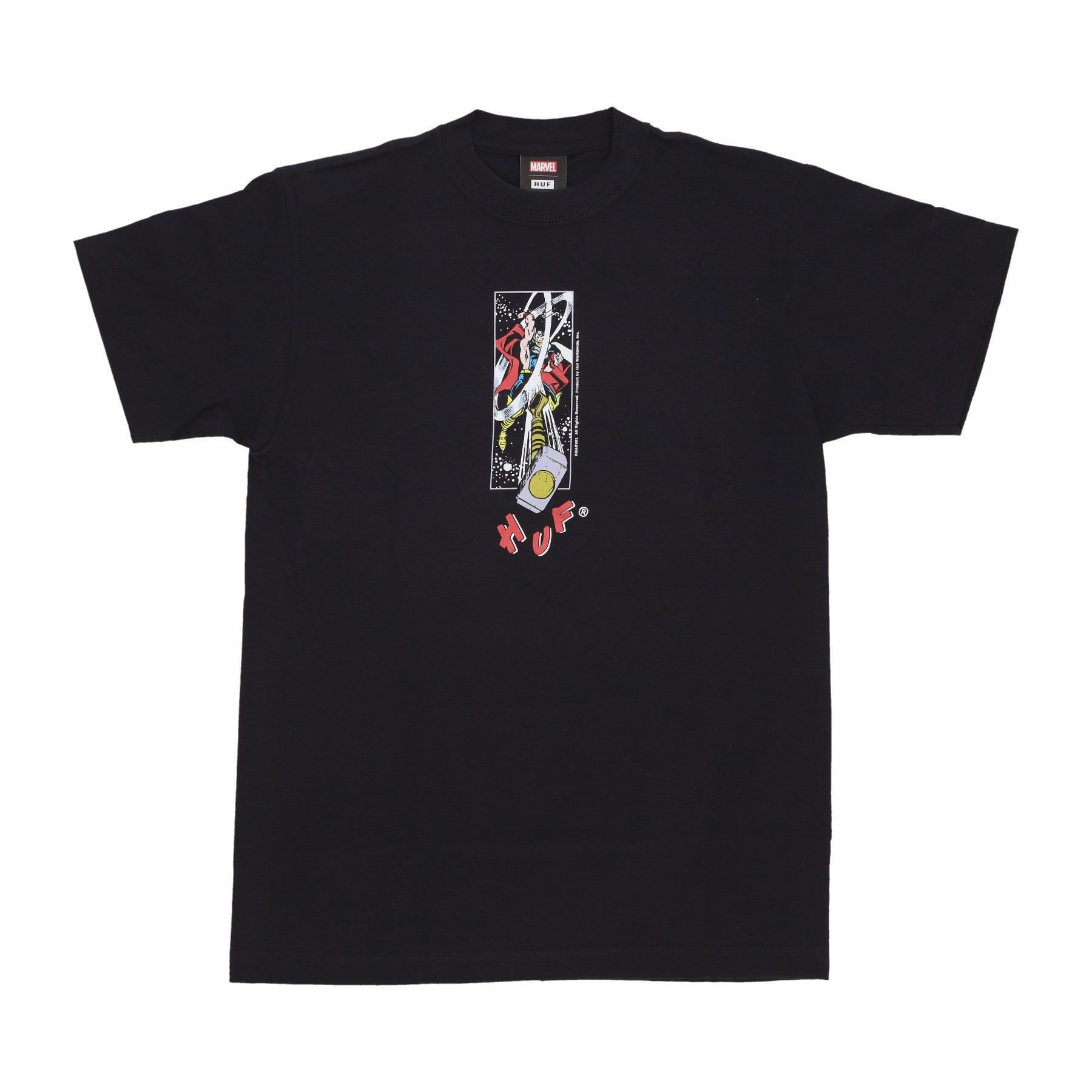 Maglietta Uomo Hammer Time Tee X Avengers Black TS02199