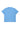 T-Shirt Homme Logo Coeur Tee Bleu 125T