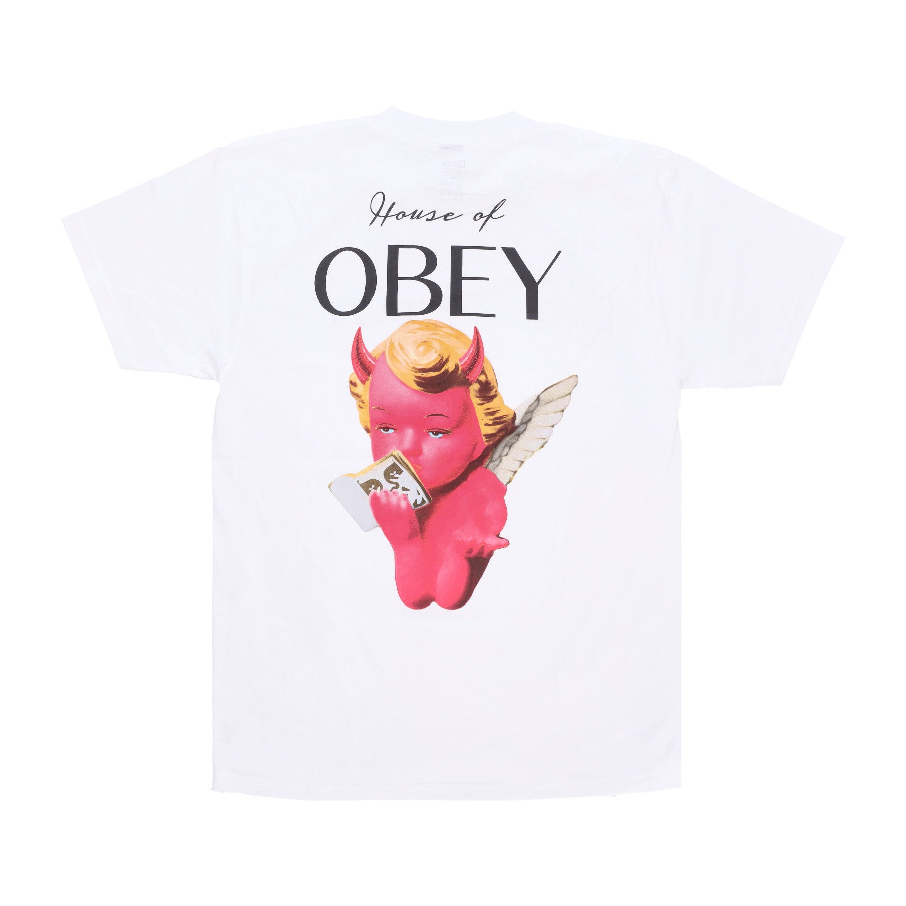 Maglietta Uomo House Of Obey Classic Tee White 165263753
