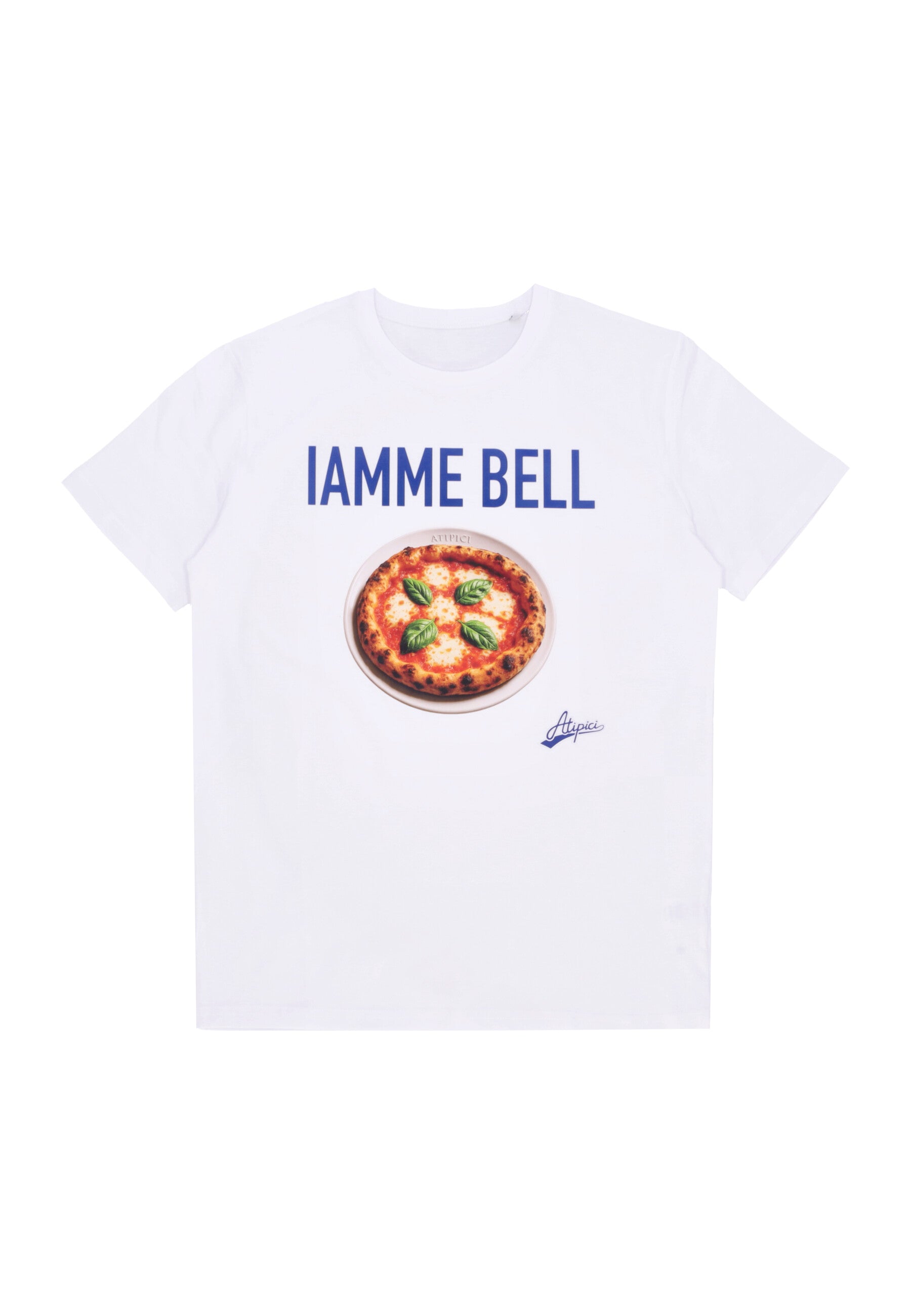 Maglietta Uomo Iamme Bell Tee White ATIPICI109-TS-IAMME