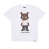 Maglietta Uomo Labubu Kendrick Tee White HOF003-TS-LABUBU-KENDRICK