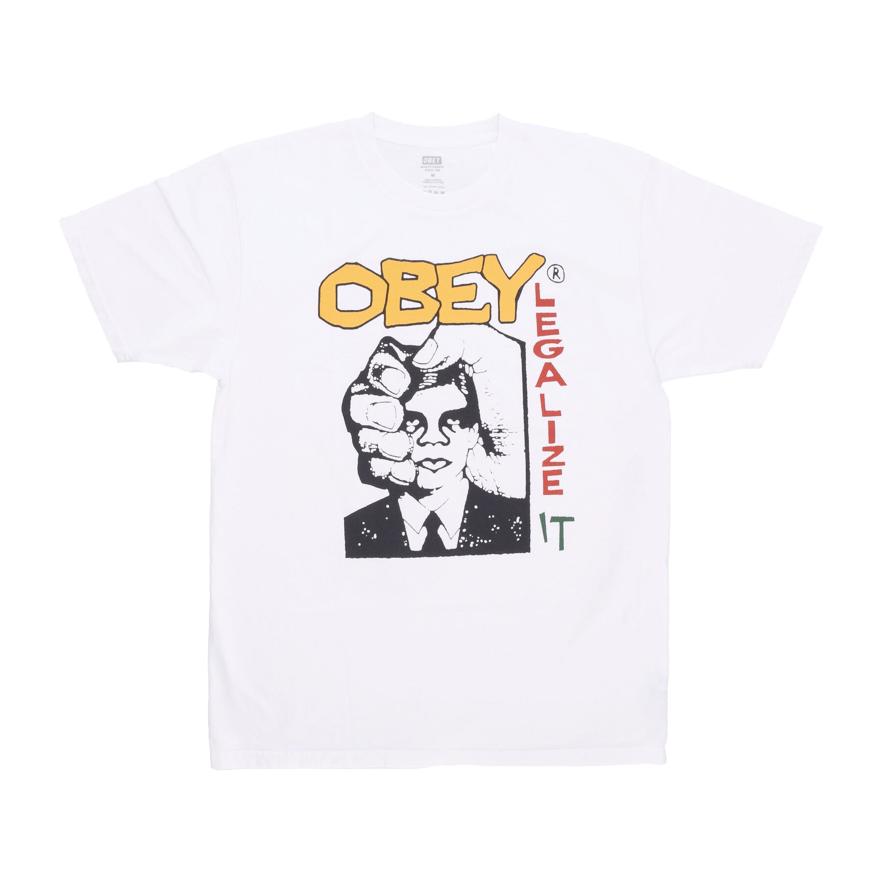 Maglietta Uomo Legalize It Classic Pigment Tee Pigment Vintage White 163813758