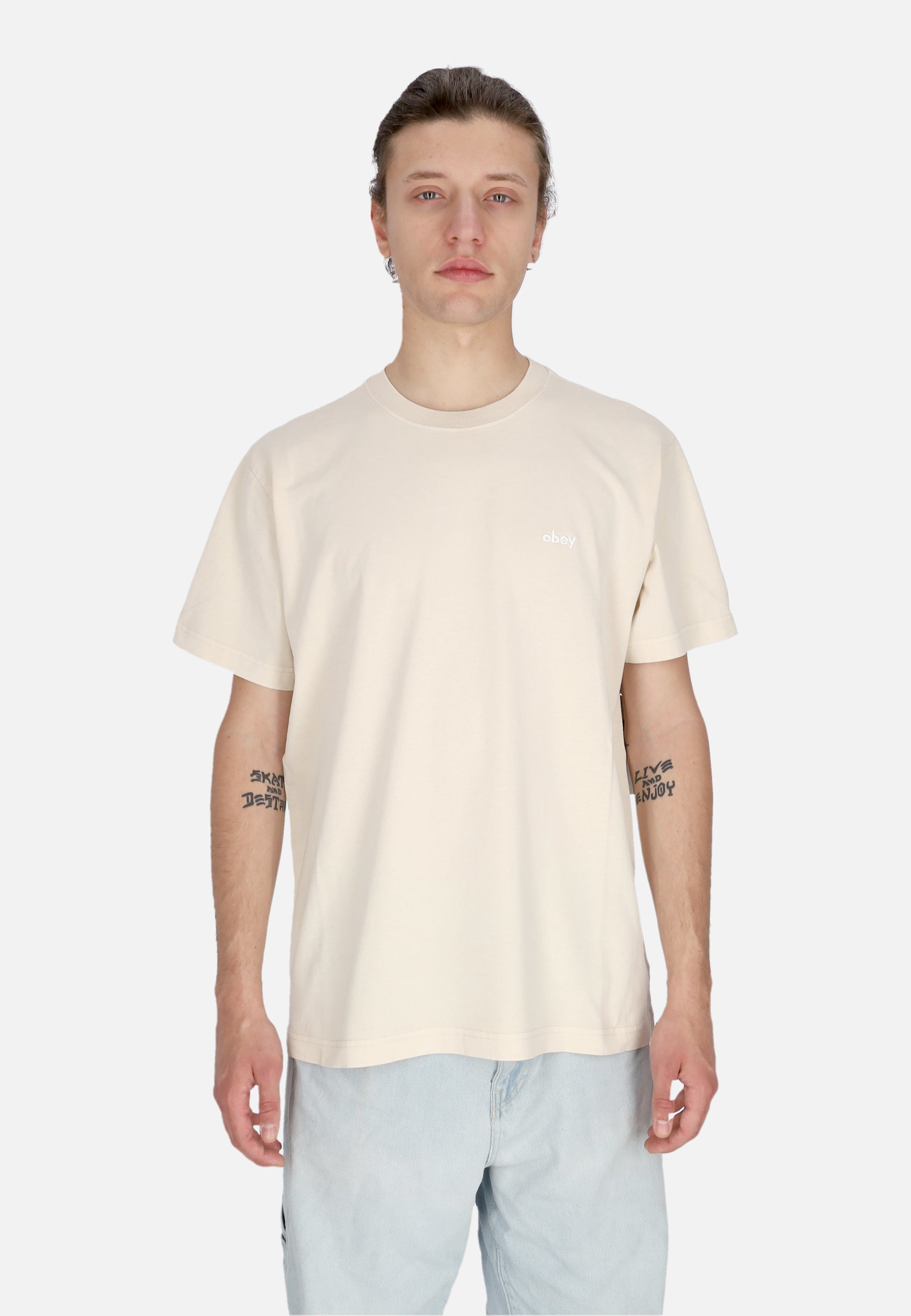 Maglietta Uomo Lowercase Pigment Tee Pigment Clay 131080353