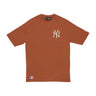 Maglietta Uomo Mlb League Essentials Lc Oversize Tee Neyyan Earth Brown/stone 60435552