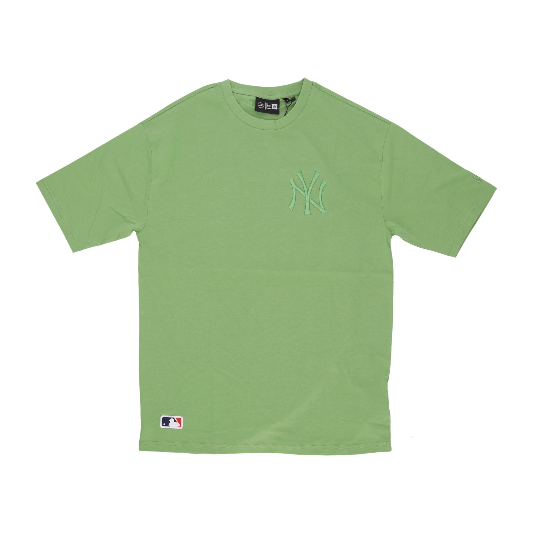 Maglietta Uomo Mlb League Essentials Lc Oversize Tee Neyyan Magic Green/magic Green 60435553