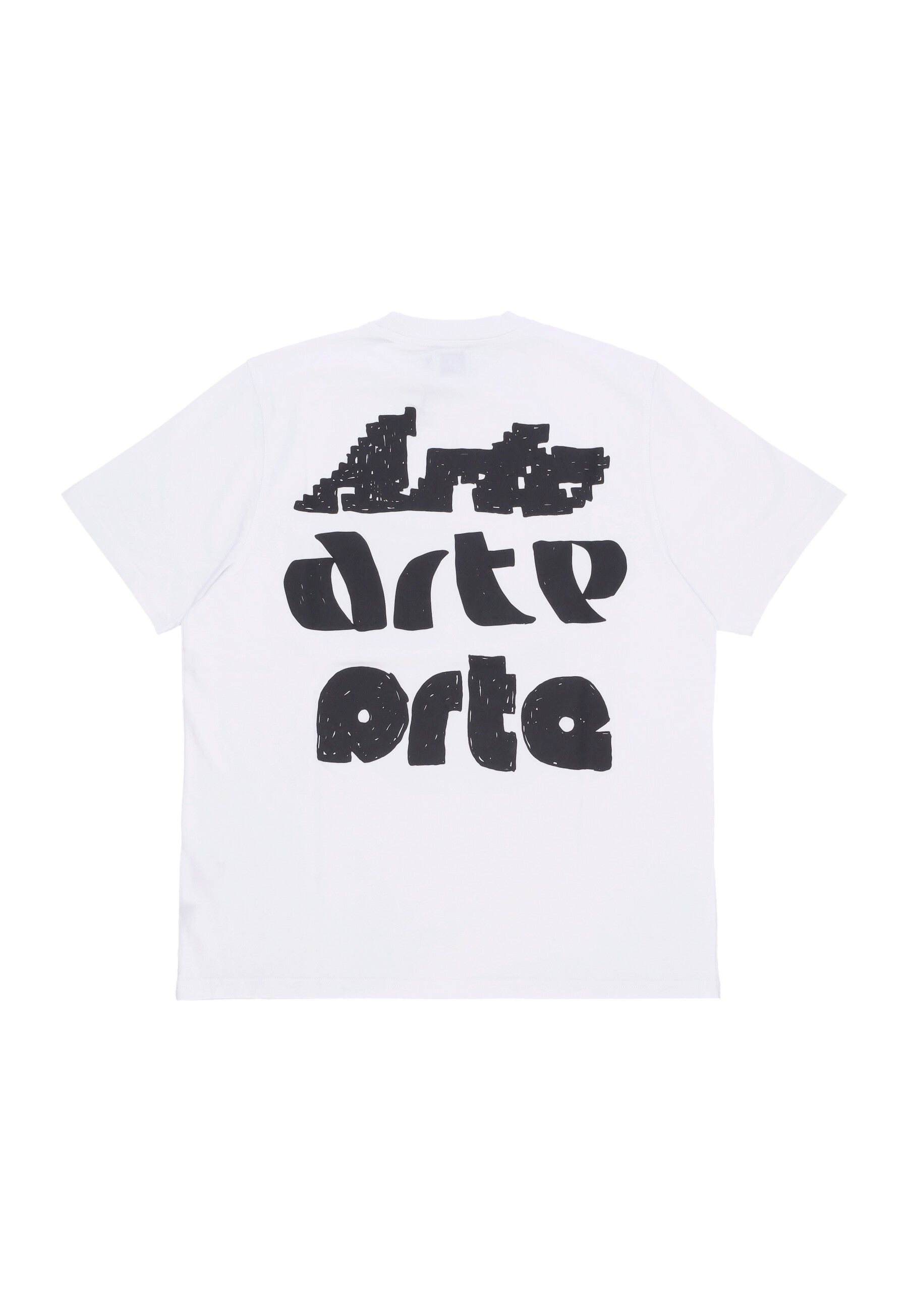 Maglietta Uomo Multi Logo Print Tee White 092T