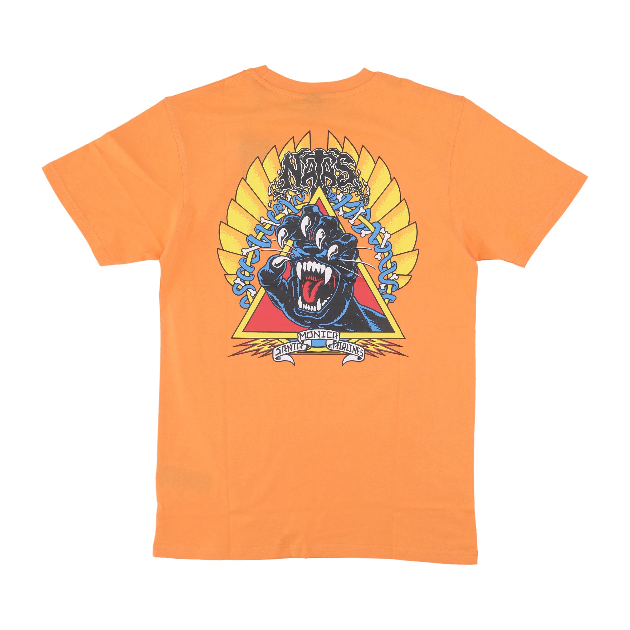 Maglietta Uomo Natas Screaming Panther Tee Apricot SCA-TEE-10725