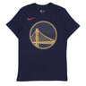 Maglietta Uomo Nba City Edition Essential Logo Tee Golwar College Navy HJ2583-419