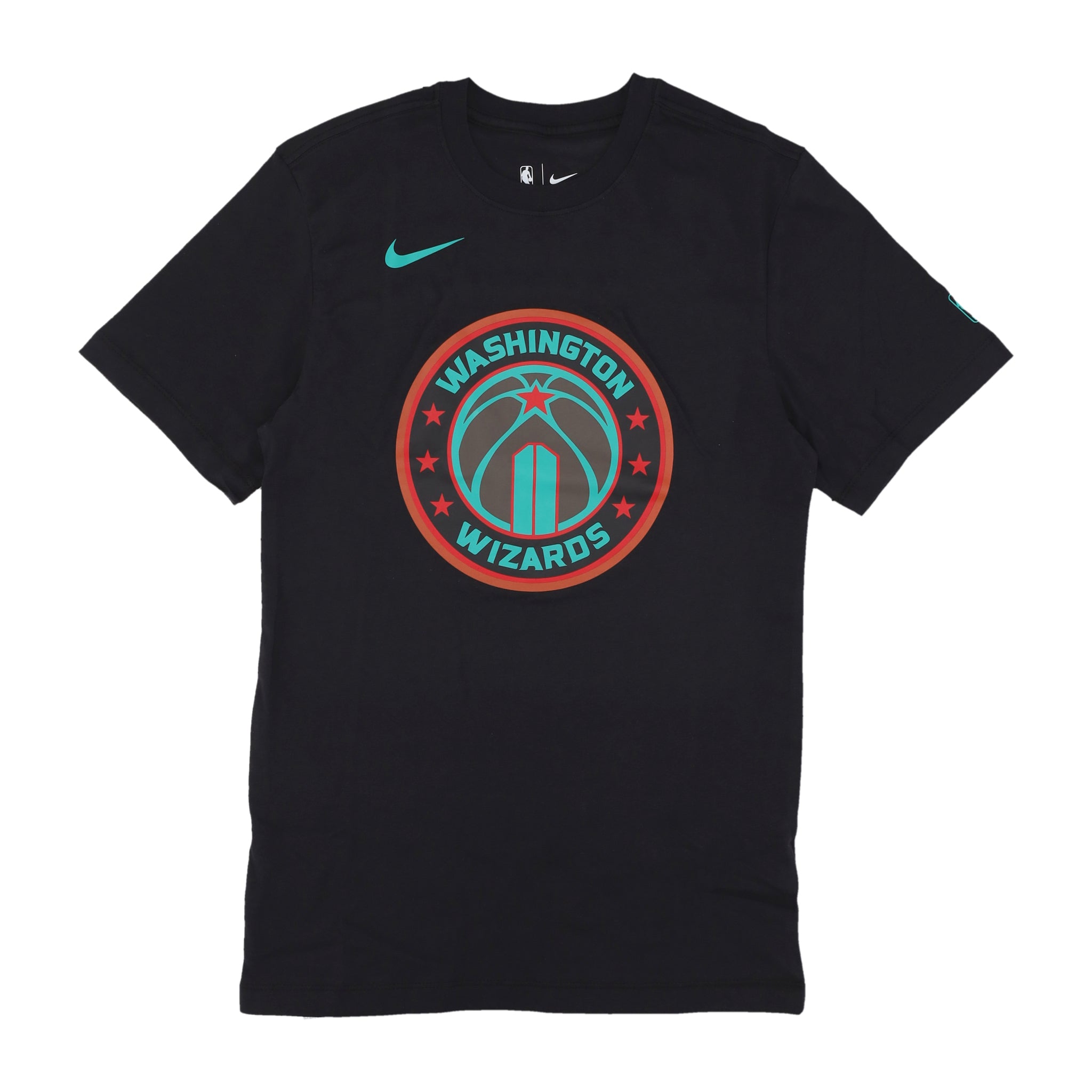 Maglietta Uomo Nba City Edition Essential Logo Tee Waswiz Black FN1183-010