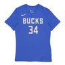 Maglietta Uomo Nba City Edition Tee No 34 Giannis Antetokounmpo Milbuc Game Royal HJ2779-483