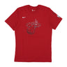 Maglietta Uomo Nba Essential City Connect Tee Miahea Tough Red FQ6202-608