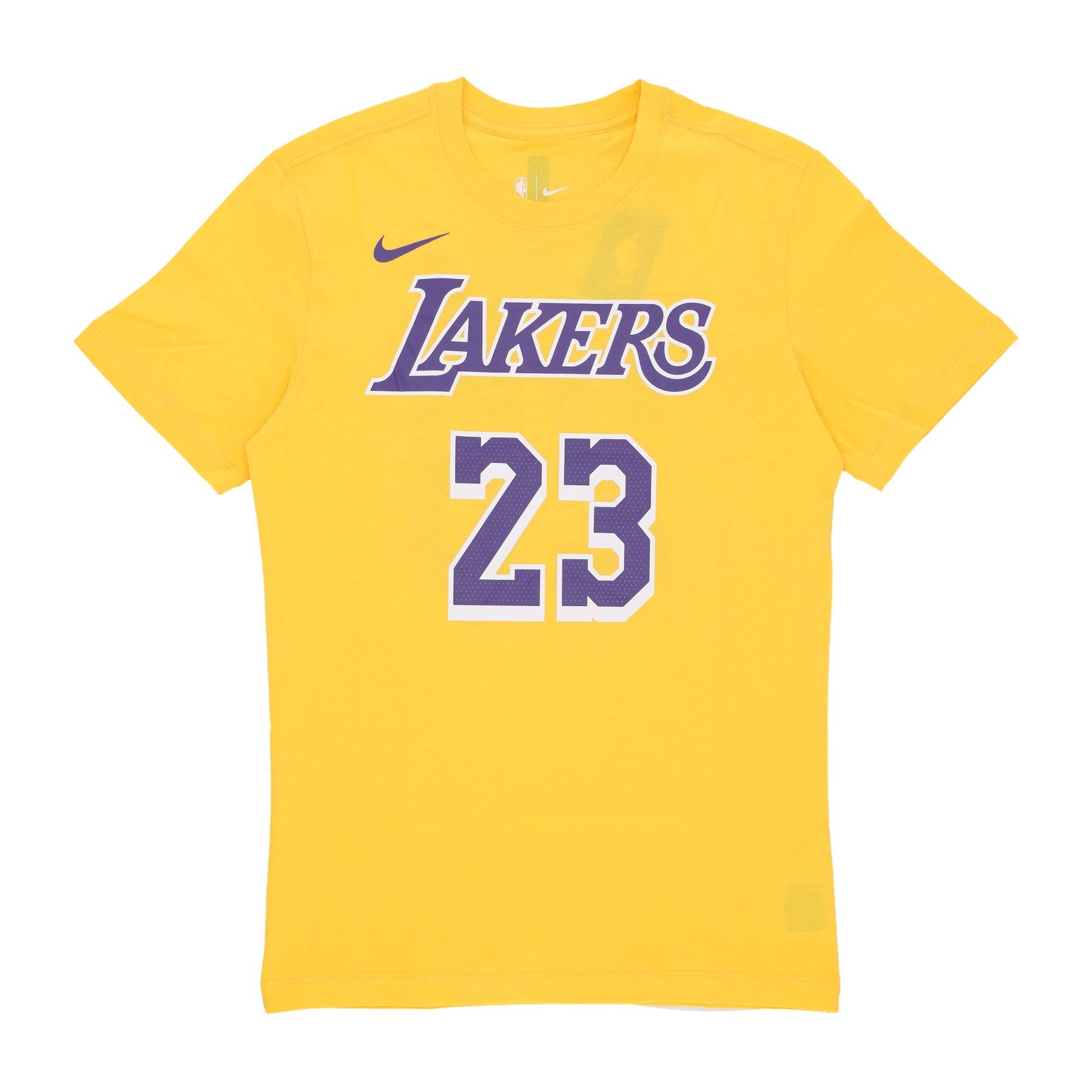 Maglietta Uomo Nba Essential Tee No 23 Lebron James Loslak Amarillo DR6380-734
