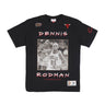Maglietta Uomo Nba Heavyweight Premium Player Vintage Logo Tee Dennis Rodman Chibul Black TCRW6611-CBUYYDRDBLCK