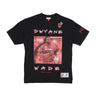 Maglietta Uomo Nba Heavyweight Premium Player Vintage Logo Tee Dwyane Wade Miahea Black TCRW6611-MHEYYDWABLCK
