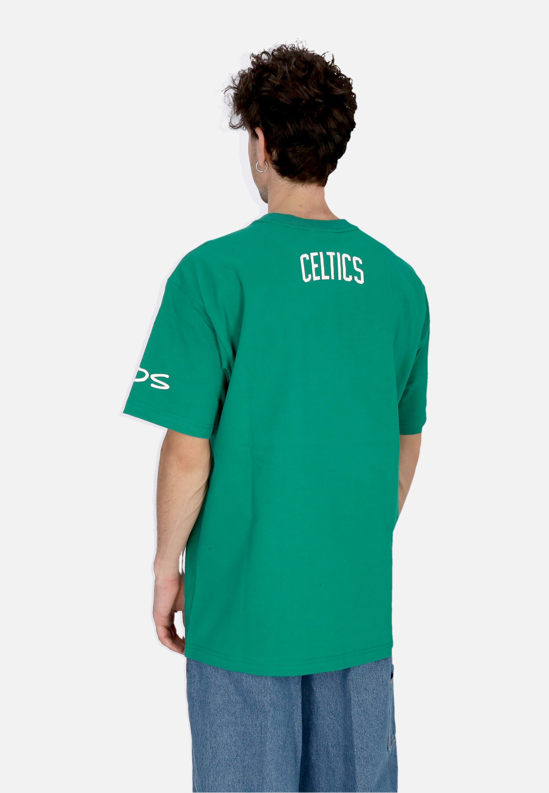 Maglietta Uomo Nba Heavyweight Premium Player Vintage Logo Tee Paul Pierce Boscel Kelly Green TCRW6611-BCEYYPPIKYGN