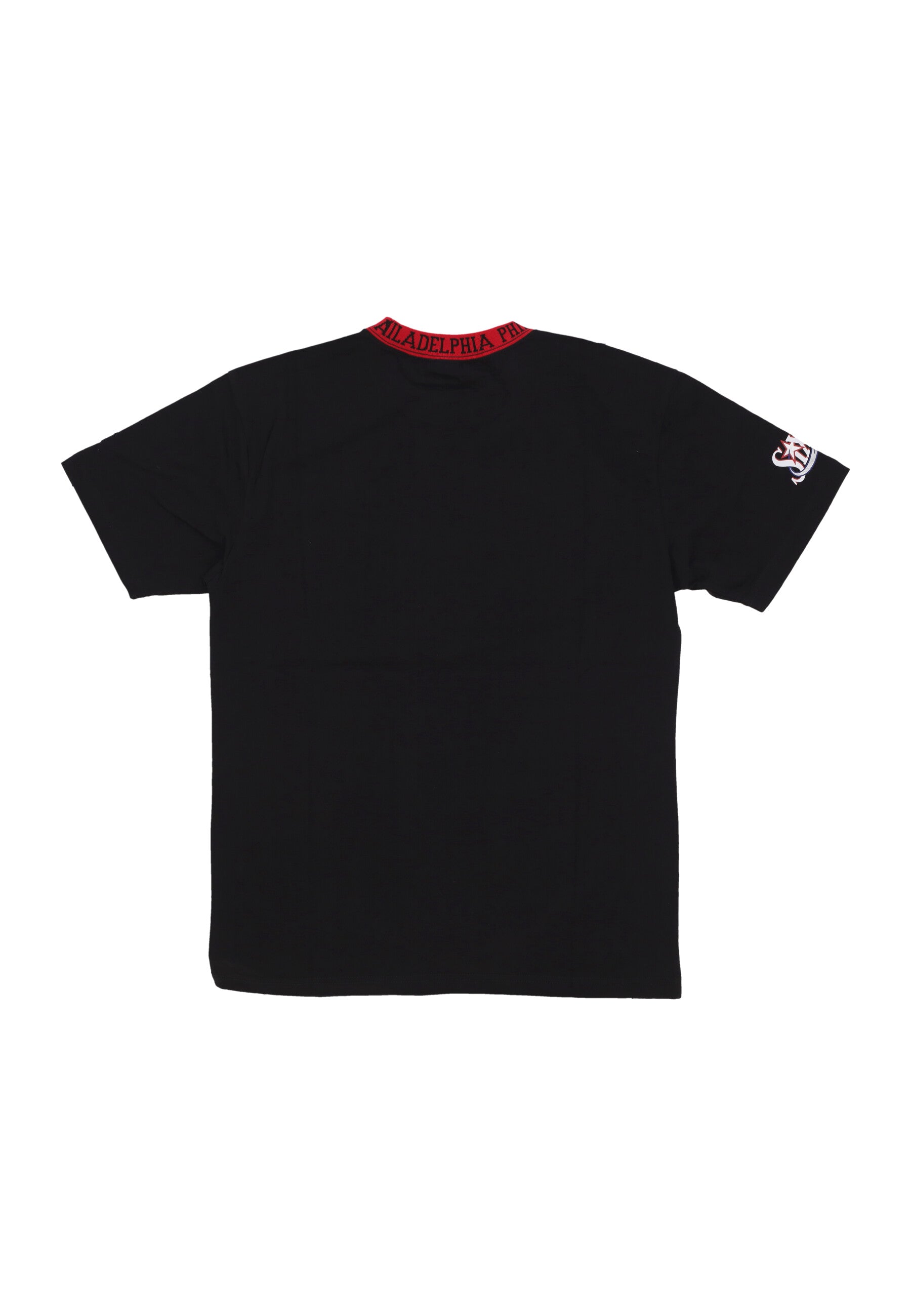 Maglietta Uomo Nba Jacquard Ringer Vintage Logo Tee Phi76e Black TCRW6601-P76YYPPPBLCK