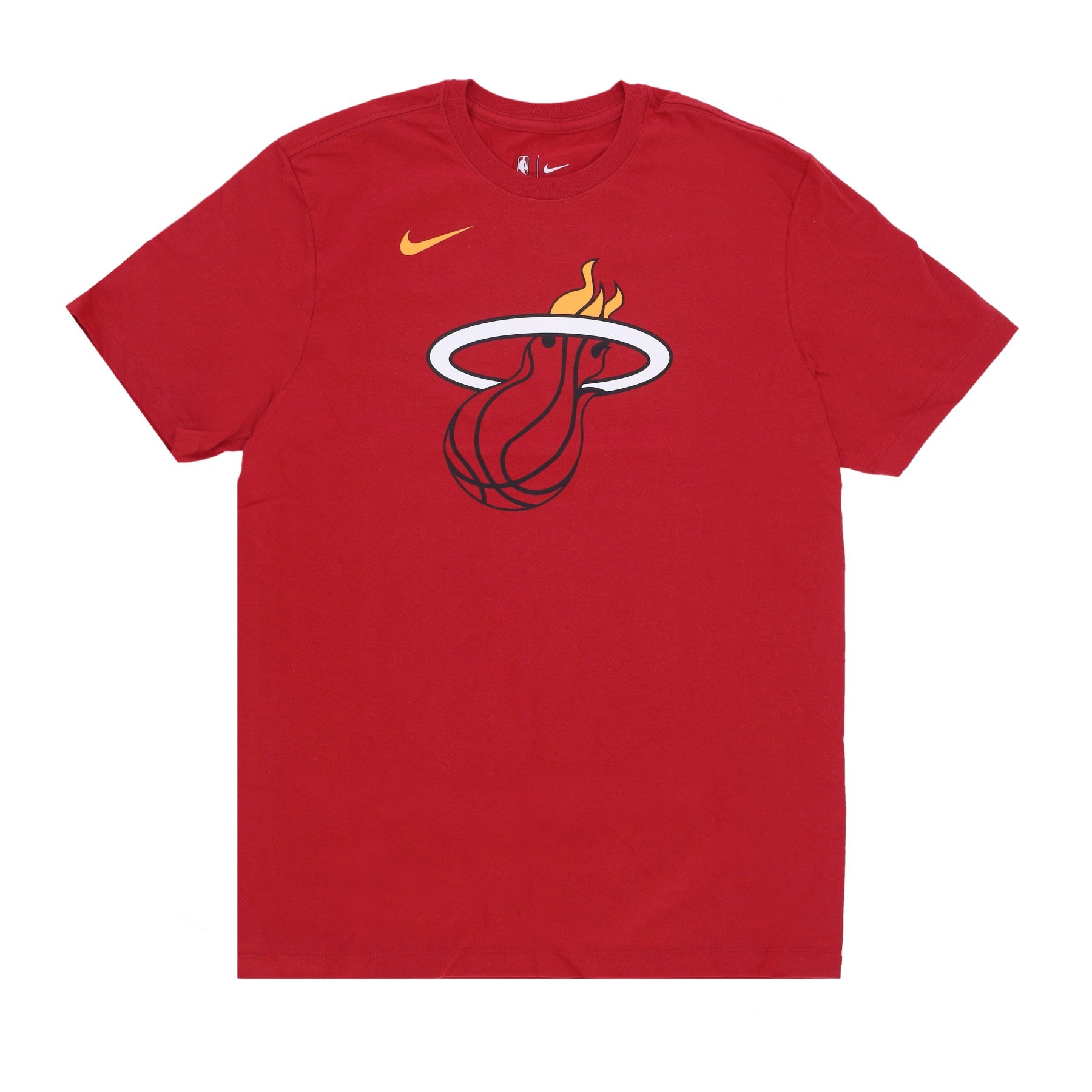 Maglietta Uomo Nba Logo Essential Tee Miahea Tough Red FJ0246-608