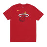 Maglietta Uomo Nba Logo Essential Tee Miahea Tough Red FJ0246-608