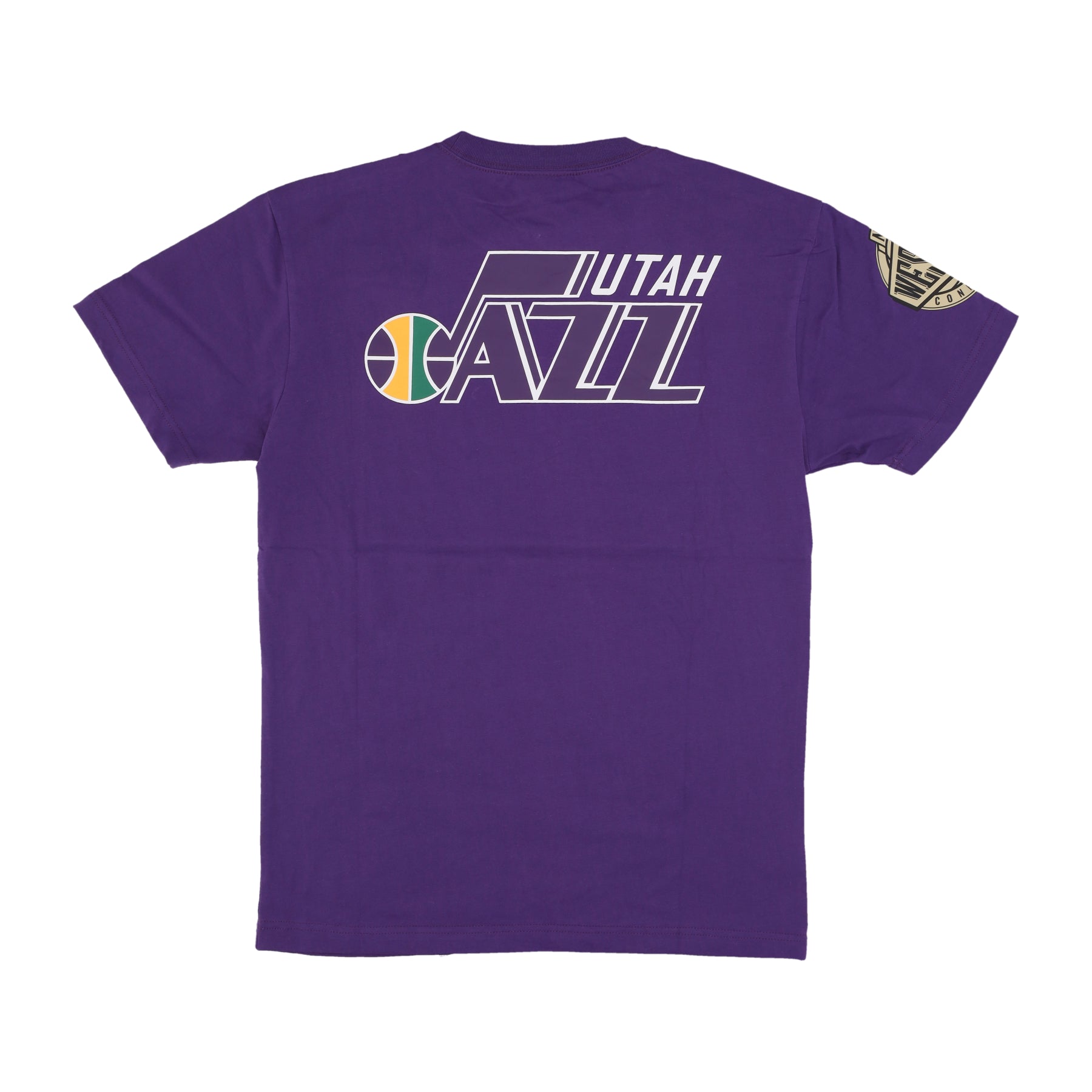 Maglietta Uomo Nba Team Og 2.0 Premium Vintage Logo Tee Utajaz Original Team Colors TCRW7096-UJAYYPPPRGPR
