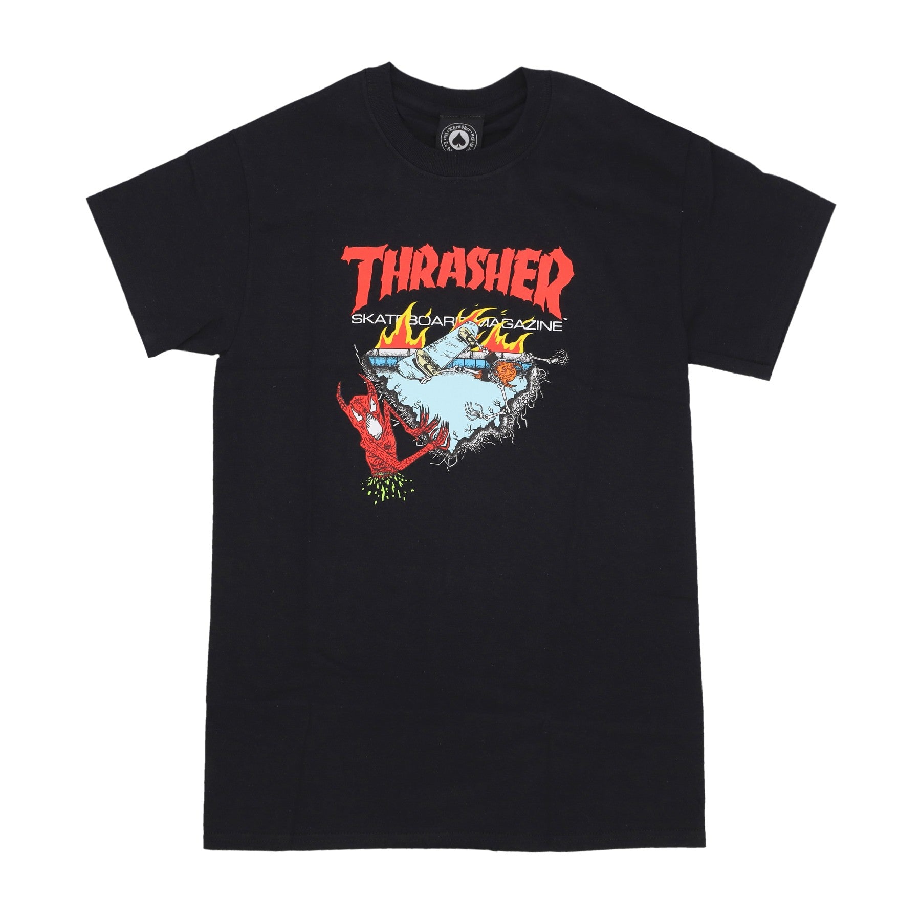 Maglietta Uomo Neckface 500 Tee Black E20THRNE5