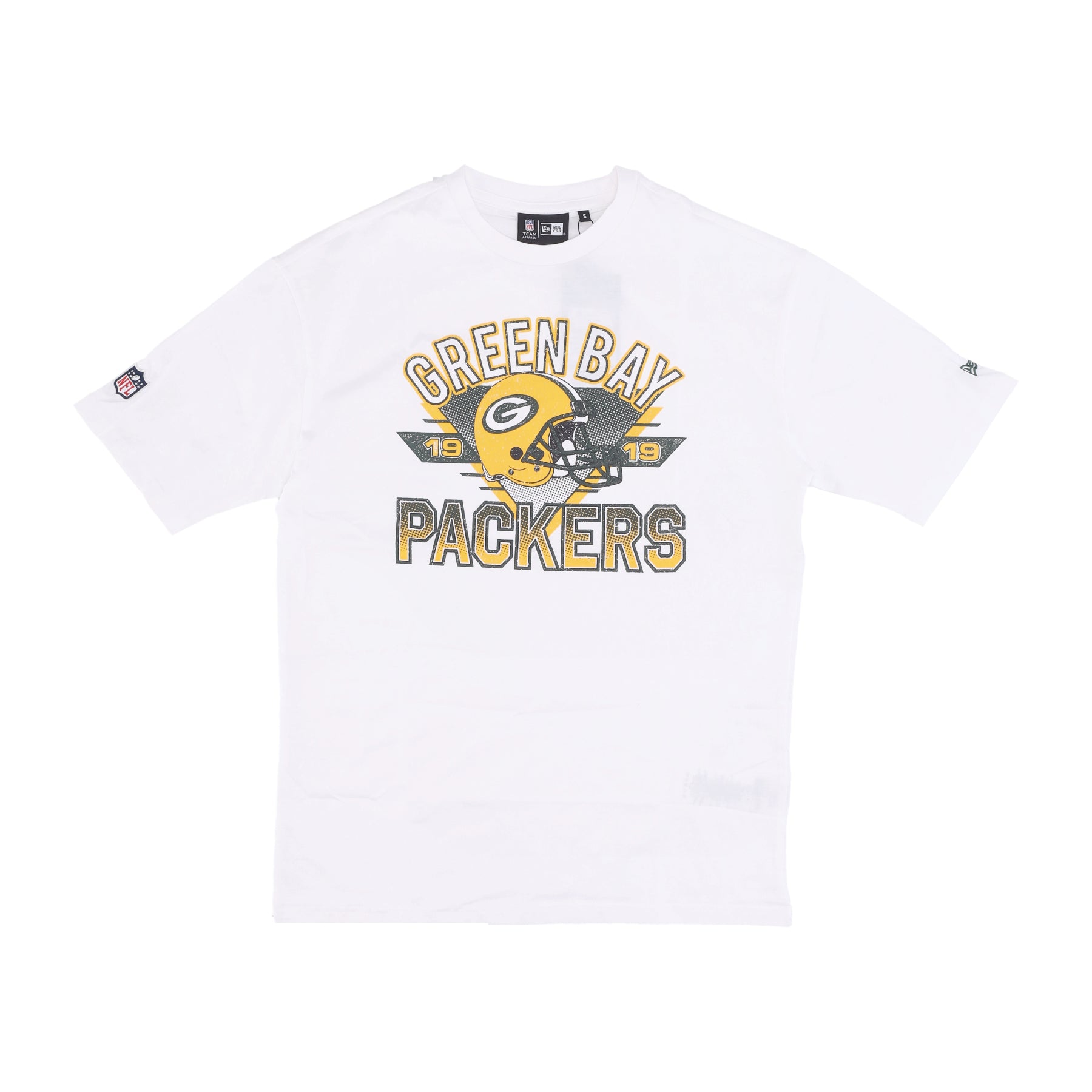 Maglietta Uomo Nfl Oversize Tee Grepac White/original Team Colors 60435377