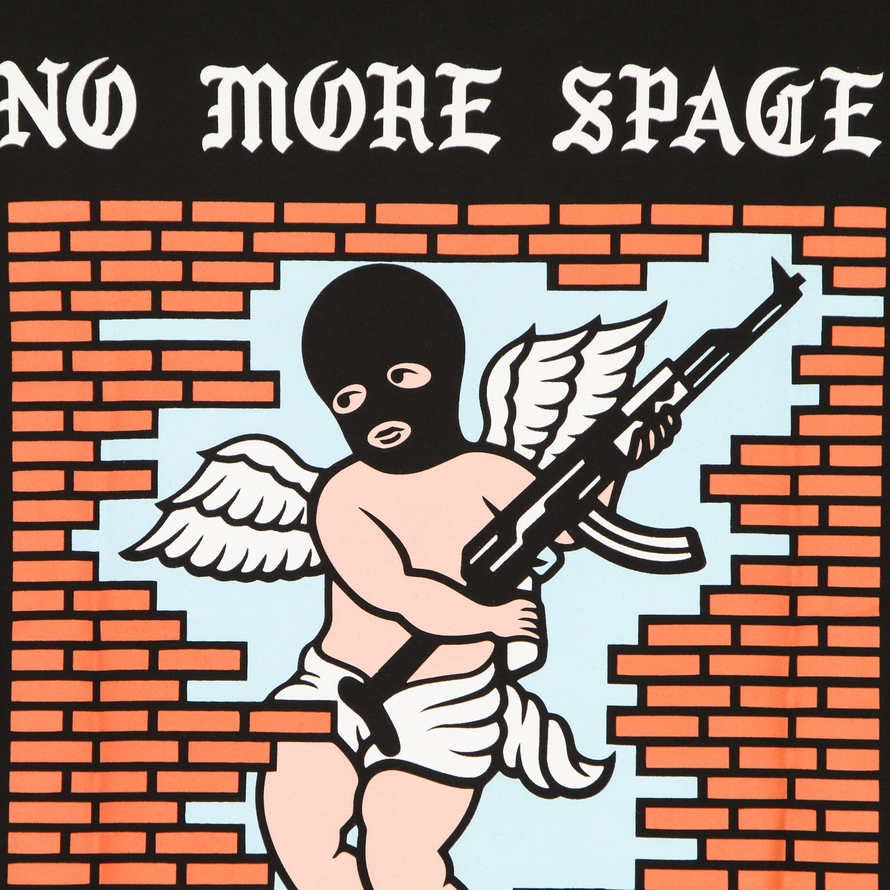 Maglietta Uomo No More Space Tee Black TSH0143