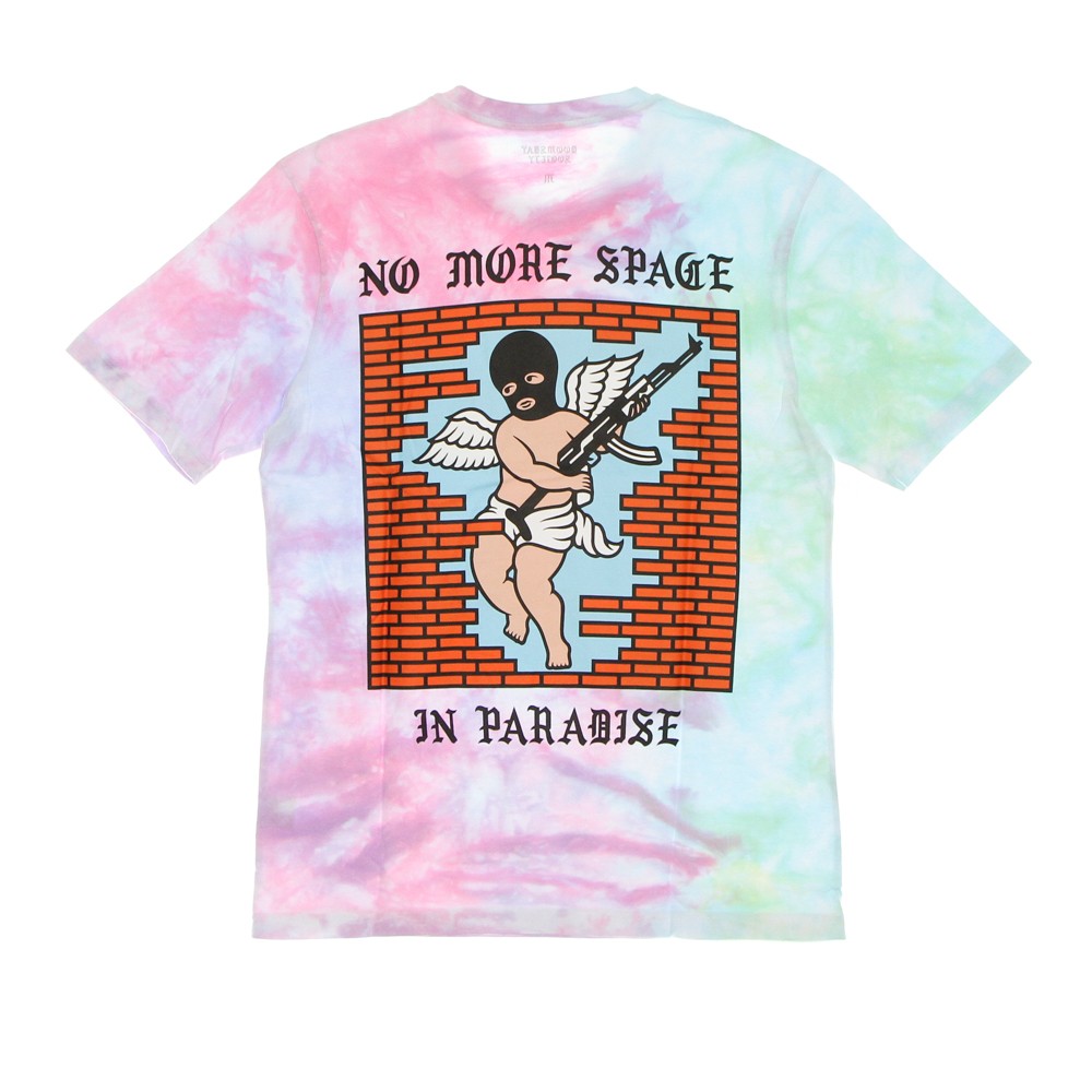 Maglietta Uomo No More Space Tee Pink/green Tie Dye TSH0143
