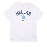 Maglietta Uomo Olympic 2024  Basketball Tee Team Greece White/white/deep Royal Blue FQ3670-100