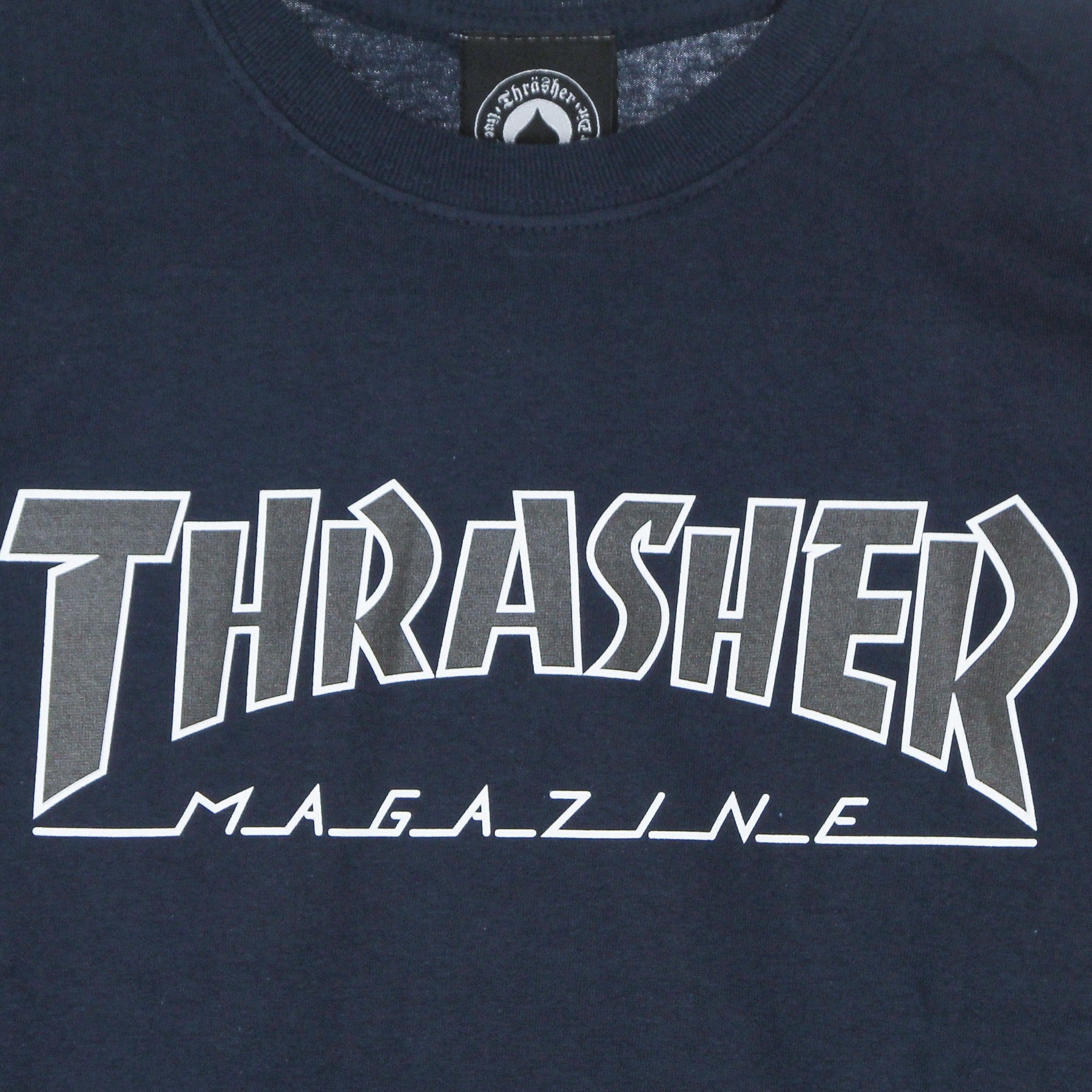 Maglietta Uomo Outline Tee Navy/black E20THROUT