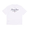 Maglietta Uomo Oversized Tj Serif Luxe Tee White DM0DM18273