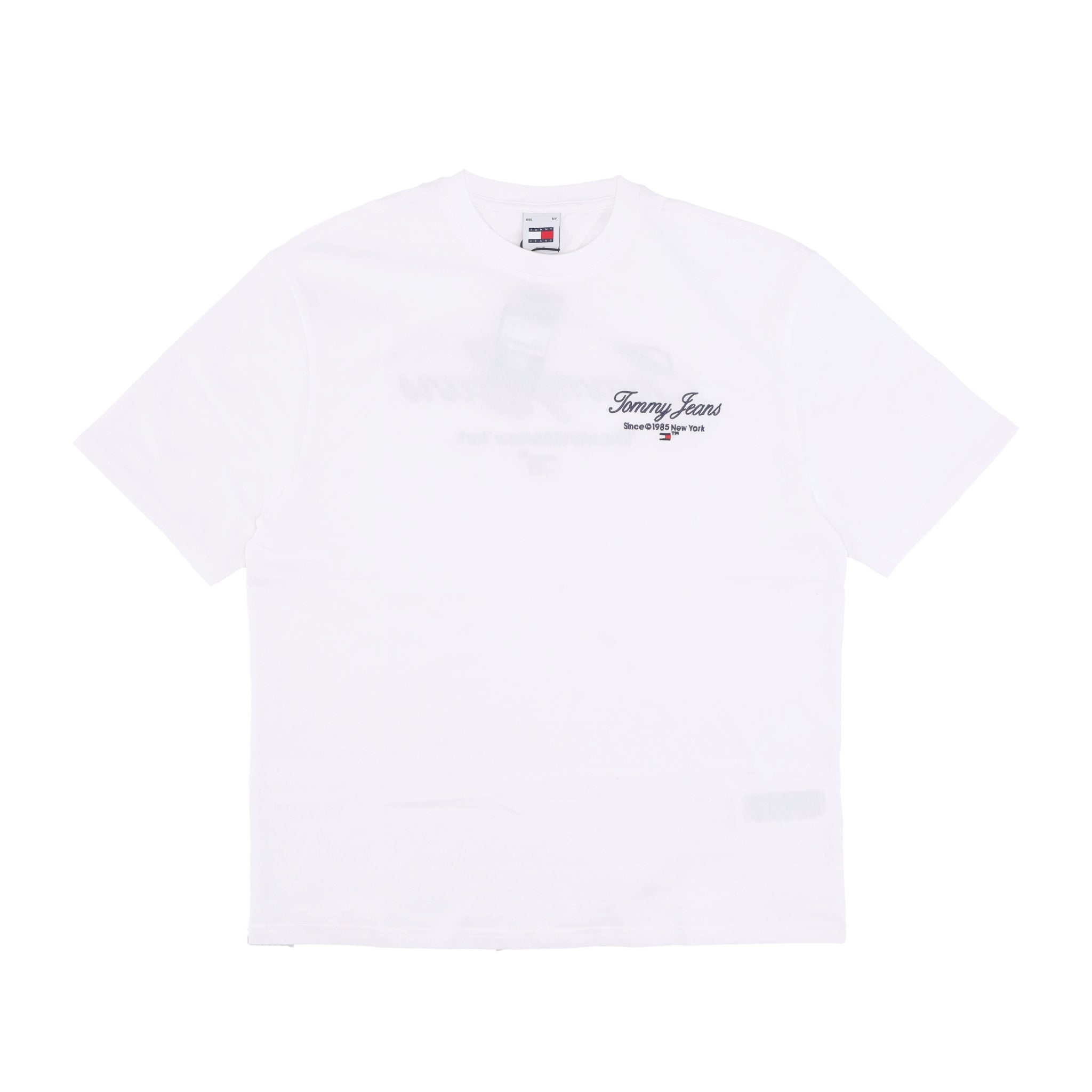 Maglietta Uomo Oversized Tj Serif Luxe Tee White DM0DM18273