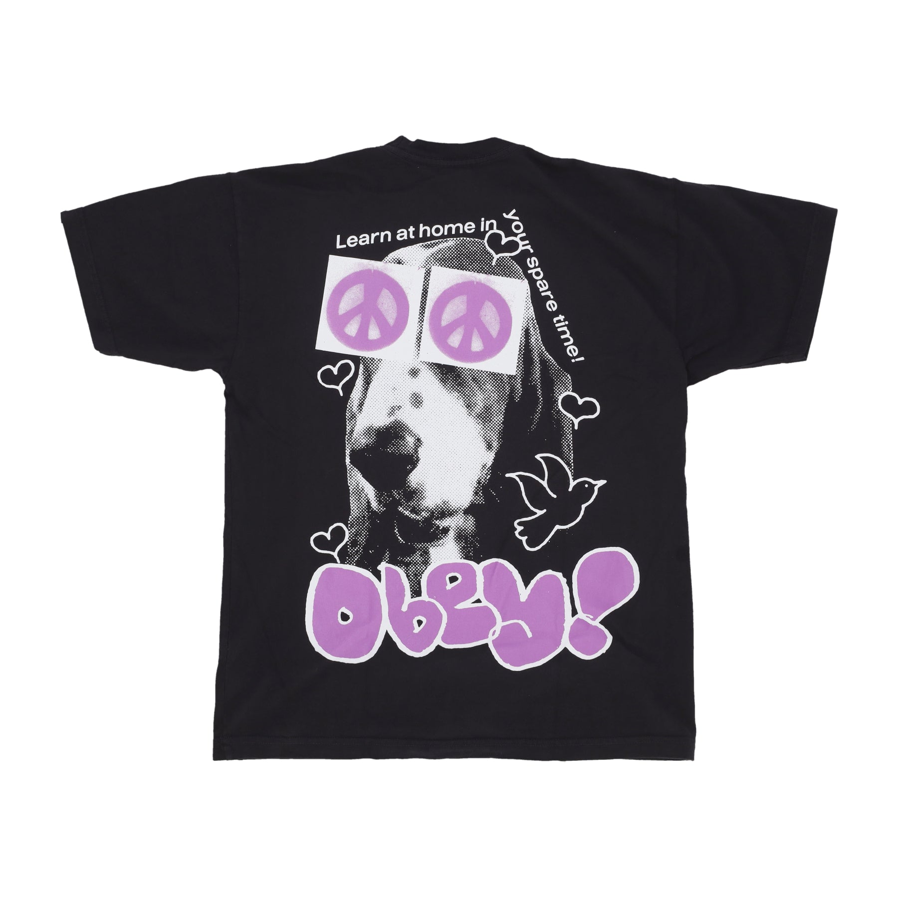 Maglietta Uomo Peace Eyes Heavyweightclassic Box Tee Vintage Black 166913738