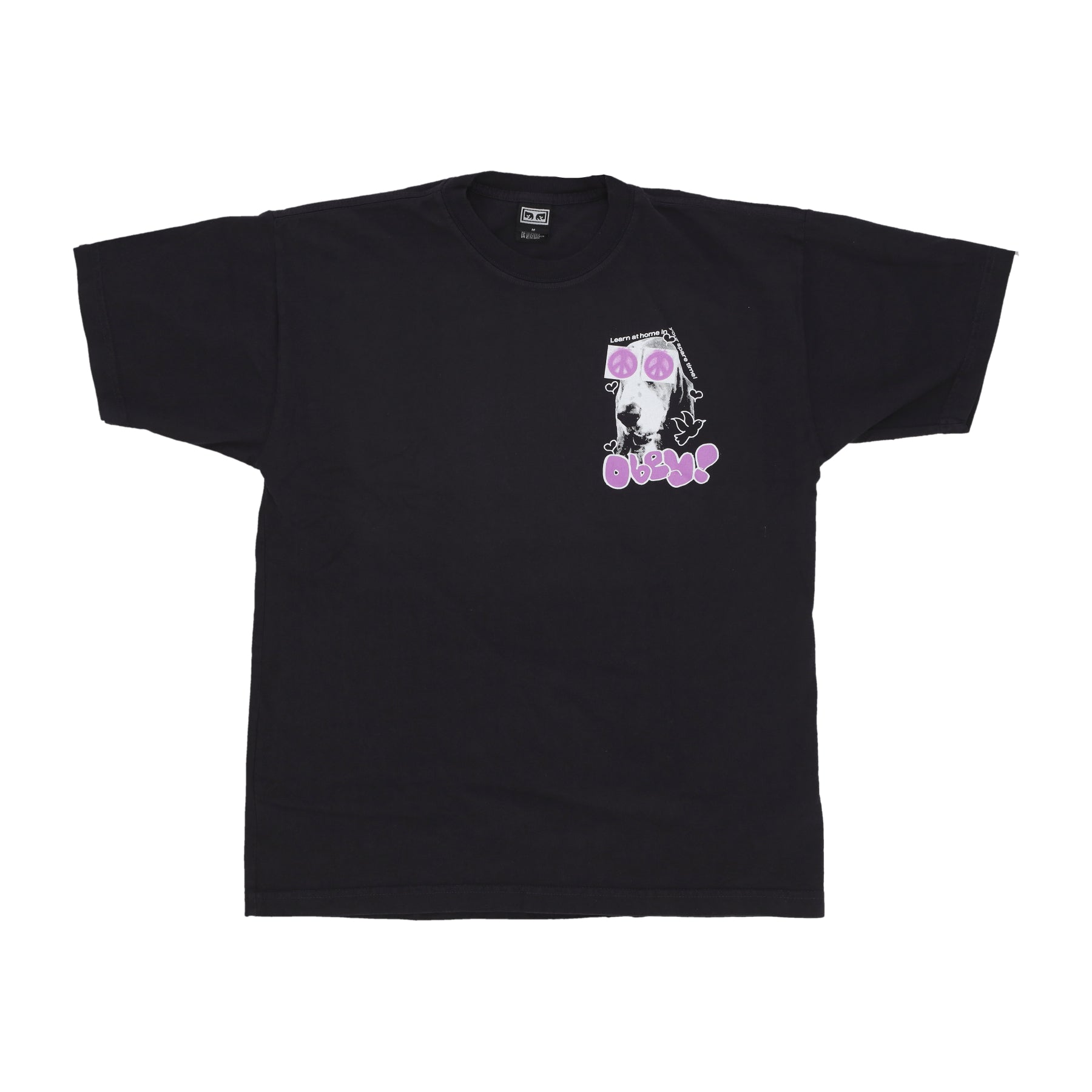 Maglietta Uomo Peace Eyes Heavyweightclassic Box Tee Vintage Black 166913738