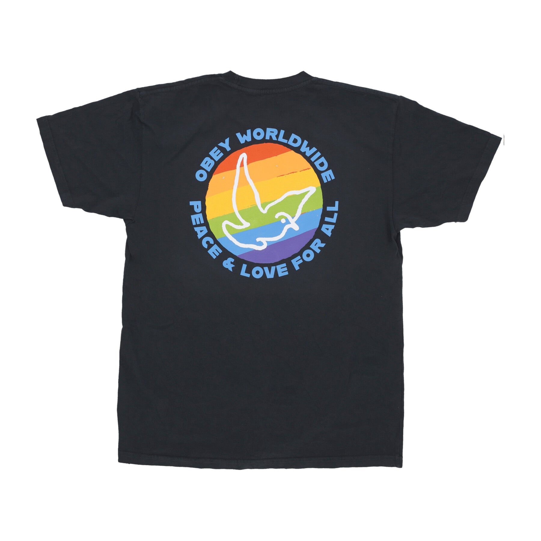 Maglietta Uomo Peace &love Pigment Classic Tee Pigment Vintage Black 163813791